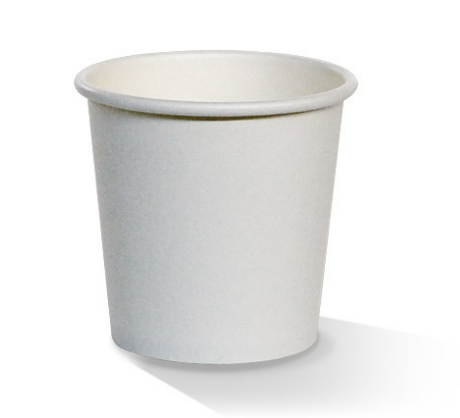 04OZ Single Wall Coffee Cups - White (1000 pcs/carton)