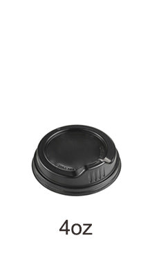 Coffee Cup Lid 4OZ - Black (1000 pcs/carton)